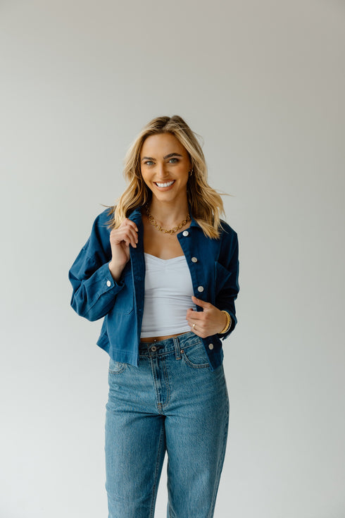 West Virginia Sanders Embroidery Canvas Twill Jacket